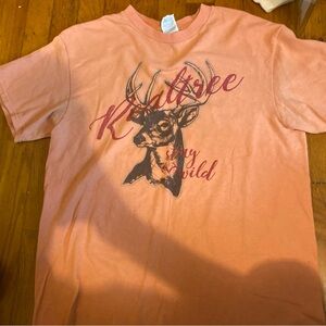 Kids Orange Graphic T-Shirt